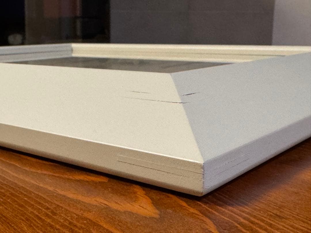 ジャクリーヌコバーン「桃色の浴室」￼ パッチワーク　額外445x 365mm