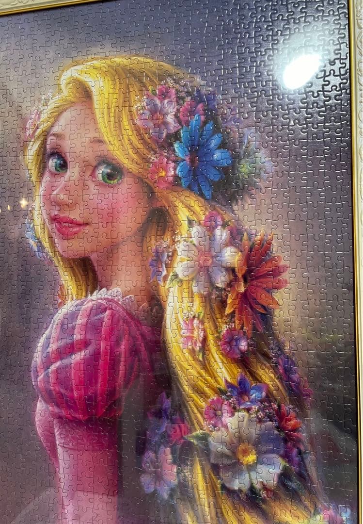 ラプンツェル 美女と野獣　1000ピースジグソーパズル 完成品　セット売り