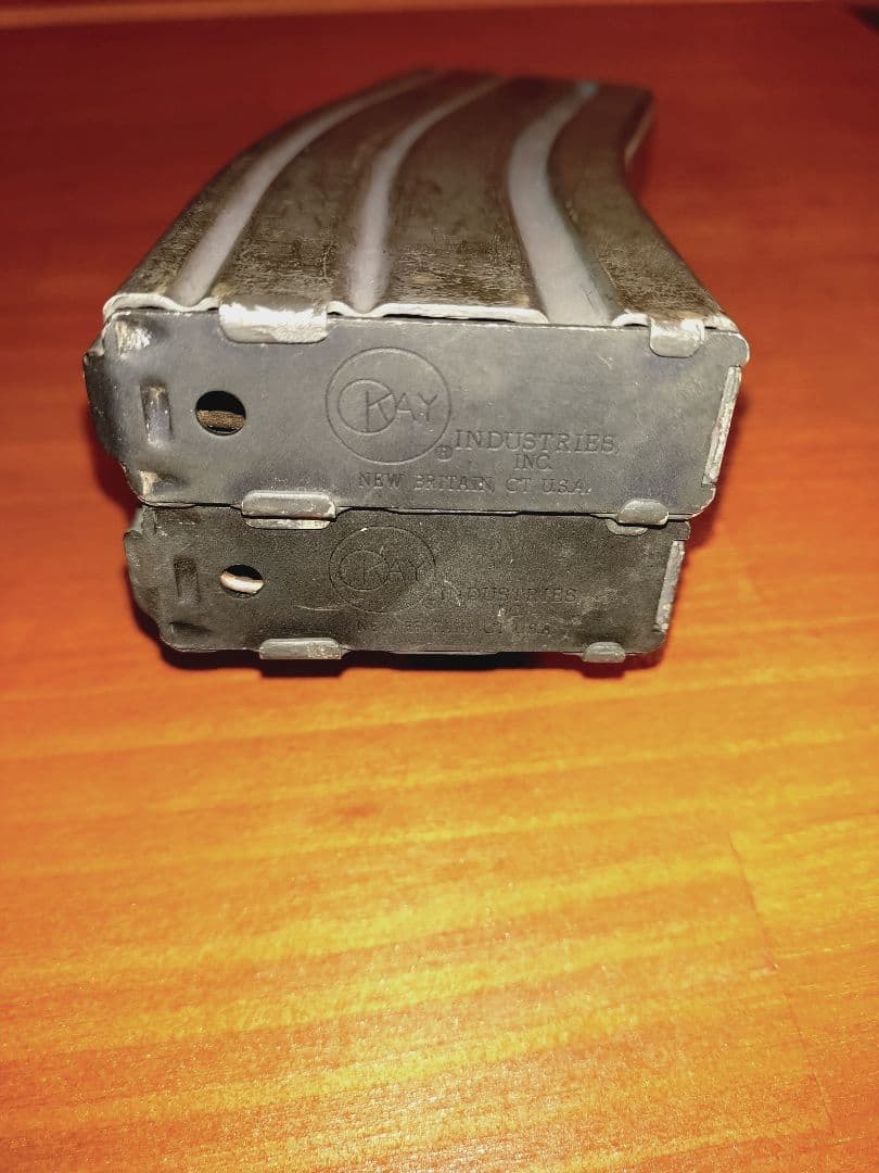 米軍放出品 M16 M4 弾倉 マガジン 2個セット コレクションに