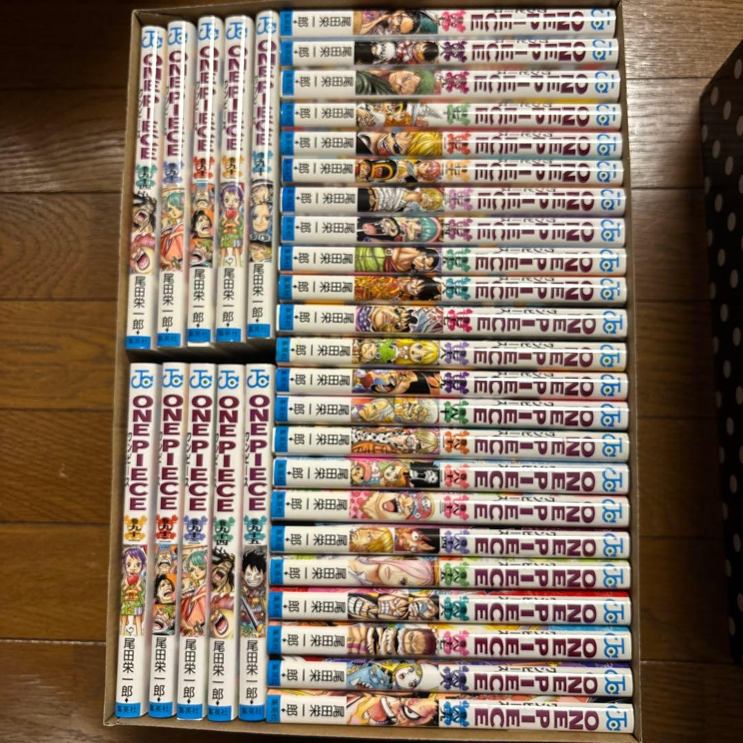 お値下げ中☆ONE PIECE 全巻セット 1から110 110のみ未開封