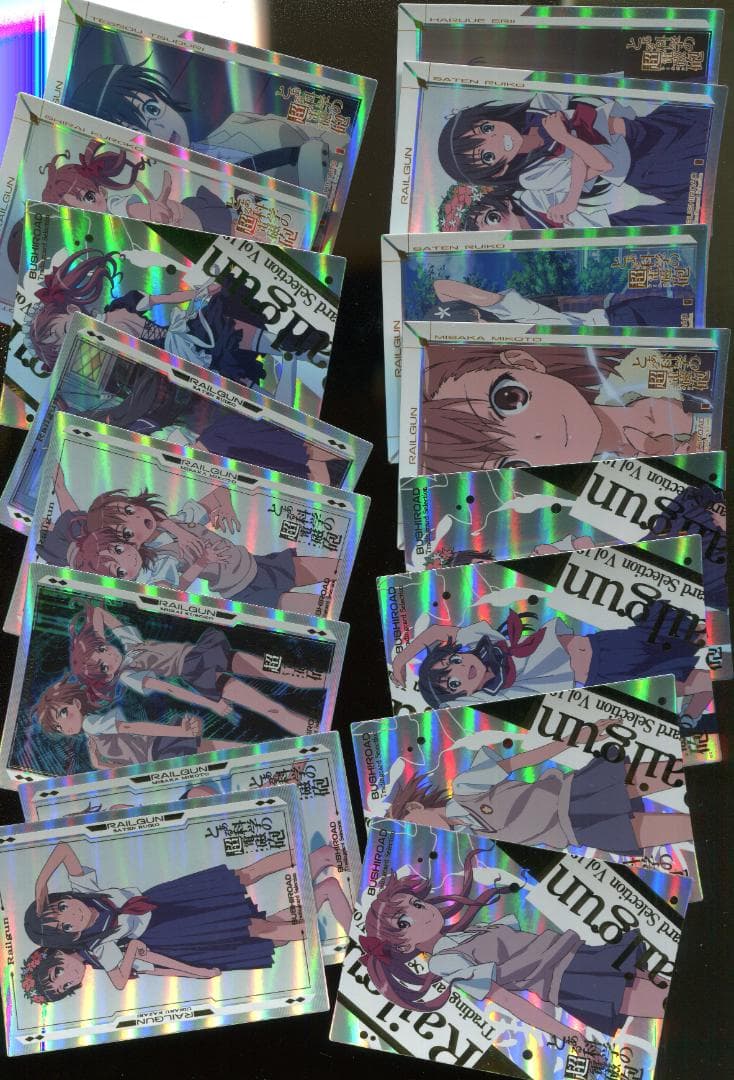 とある科学の超電磁砲　トレーディングカード　セット