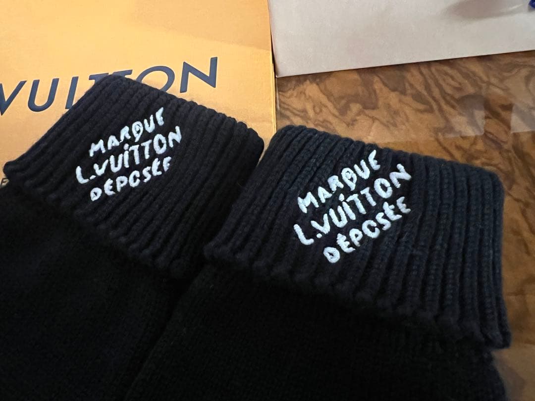 ルイビトン　ダミエヘリテージグローブメンズ