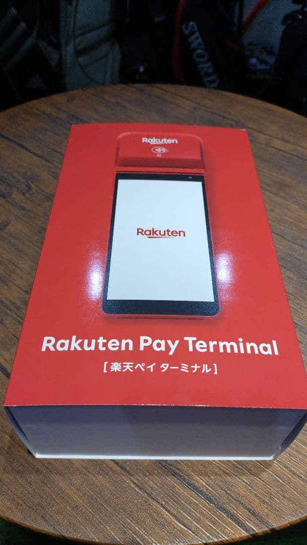 ■楽天ペイ　ターミナル　レッド■新品未使用　楽天Pay
