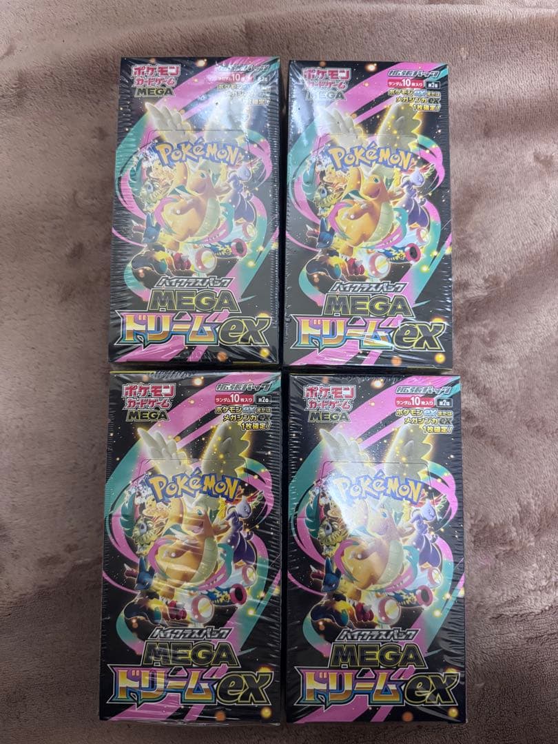 ポケモンカードゲーム メガドリームEX 4パック