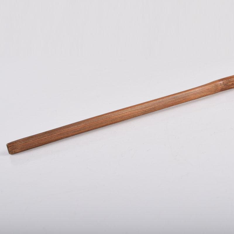 茶道具　石列作　白竹　茶杓　共筒共箱　V　8651