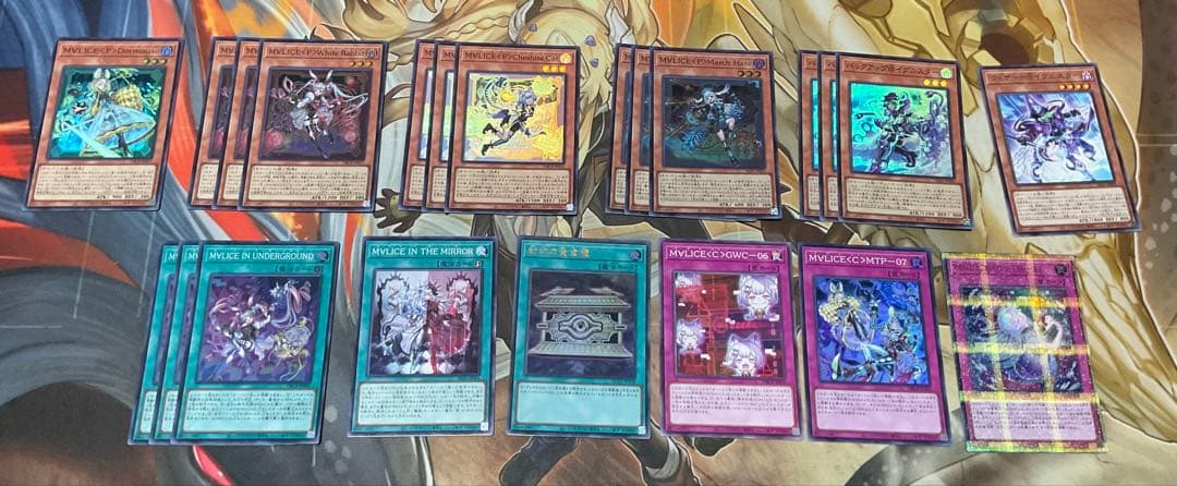 遊戯王　M∀LICE デッキパーツ　セット　関連カード付き　マリス