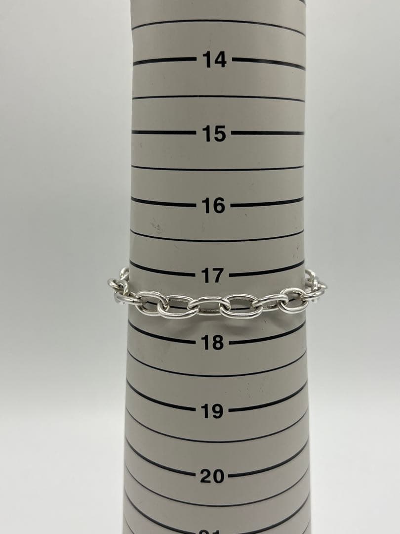 グッチ GUCCI オーバルリンクチェーンブレスレット ホースビット メキシコ製