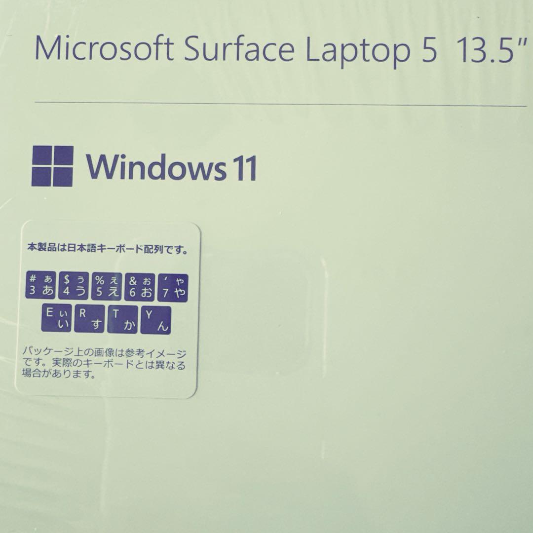 【新品・未開封】Surface Laptop 5 第12世代