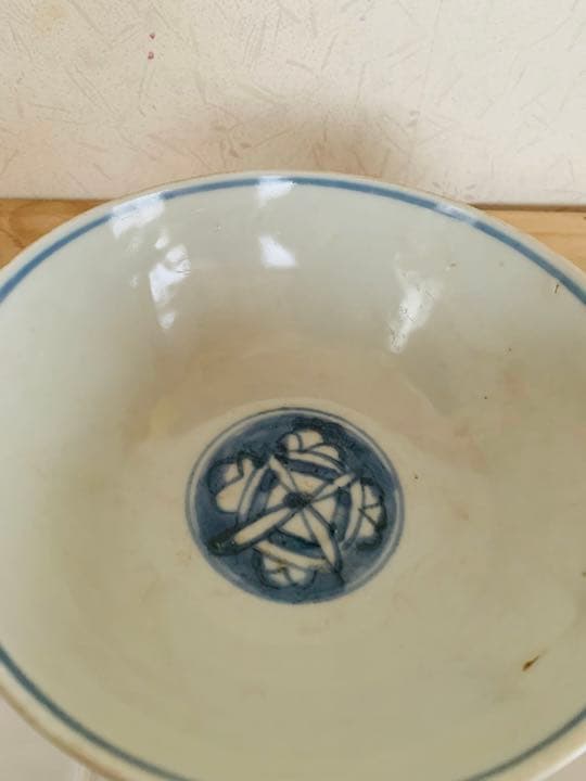 中国明時代染付(青花)お茶碗