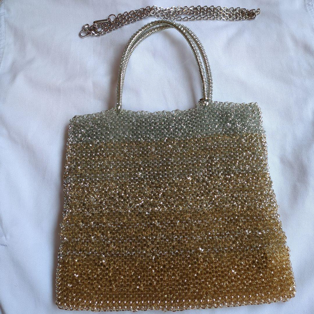 未使用　アンテプリマ ANTEPRIMA スクエア　ラージ シルバーゴールド