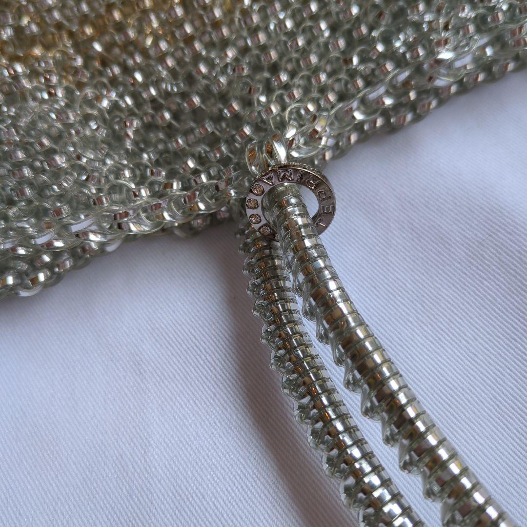 未使用　アンテプリマ ANTEPRIMA スクエア　ラージ シルバーゴールド