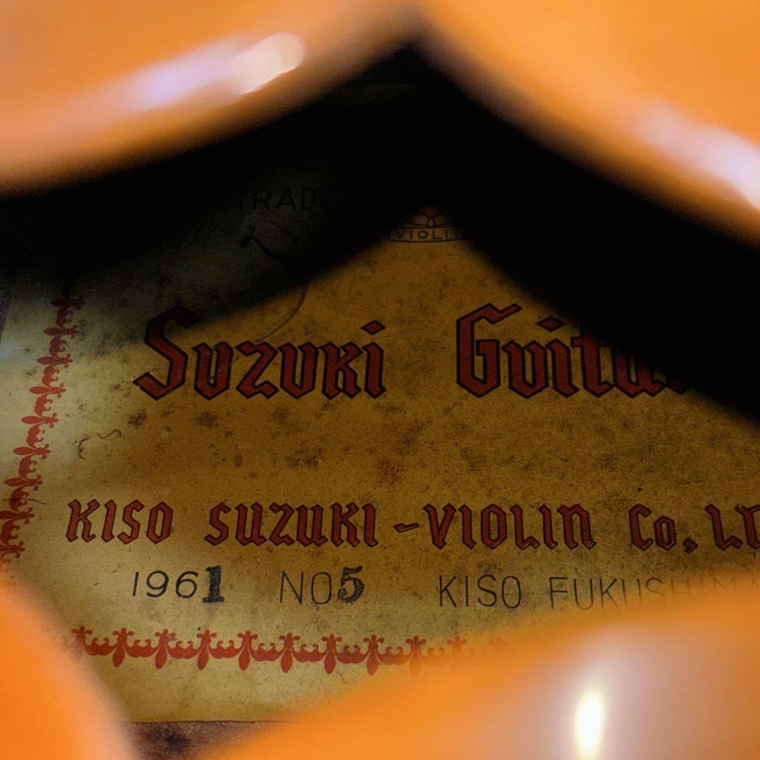 KISO-SUZUKI No.5 木曽鈴木 ピックギター 1961年製 ジャンク