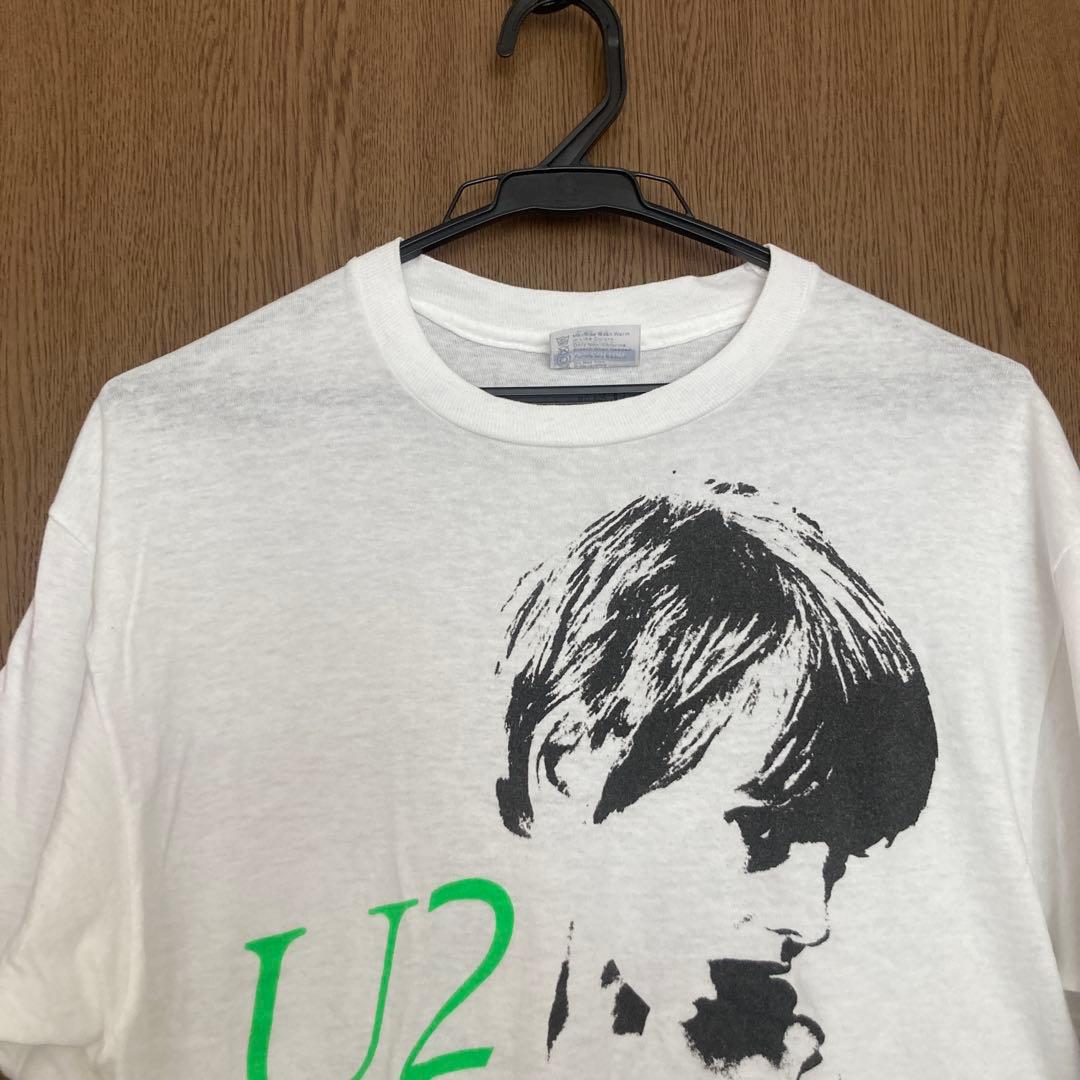 80s USA製 U2 バンドTシャツコピーライト 1987 シングルステッチ