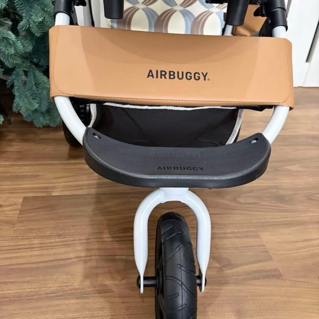 希少 カラーオーツ未使用に近い　エアバギー　最新フレームホワイトアッシュDOME