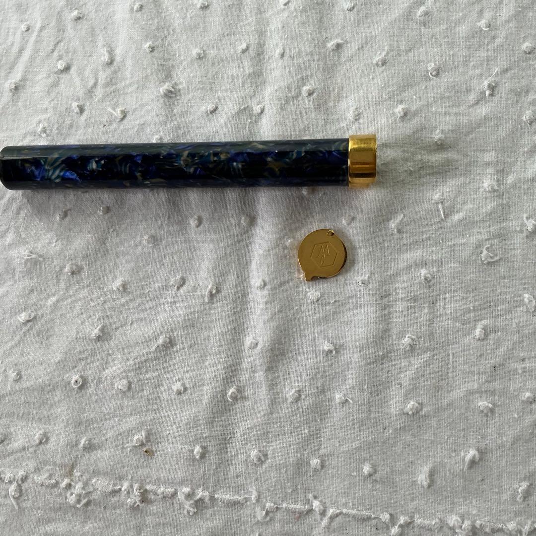 マーブル模様 ウォーターマン　イデアル　レディーアガタ万年筆