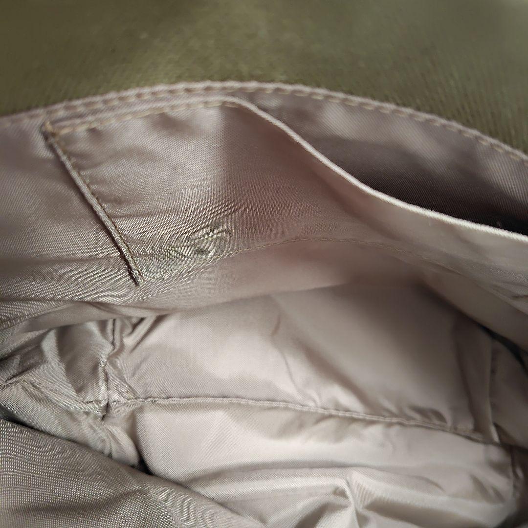 LOVERARY BY FEILER オールドテディ　ワッペントートバッグカーキ