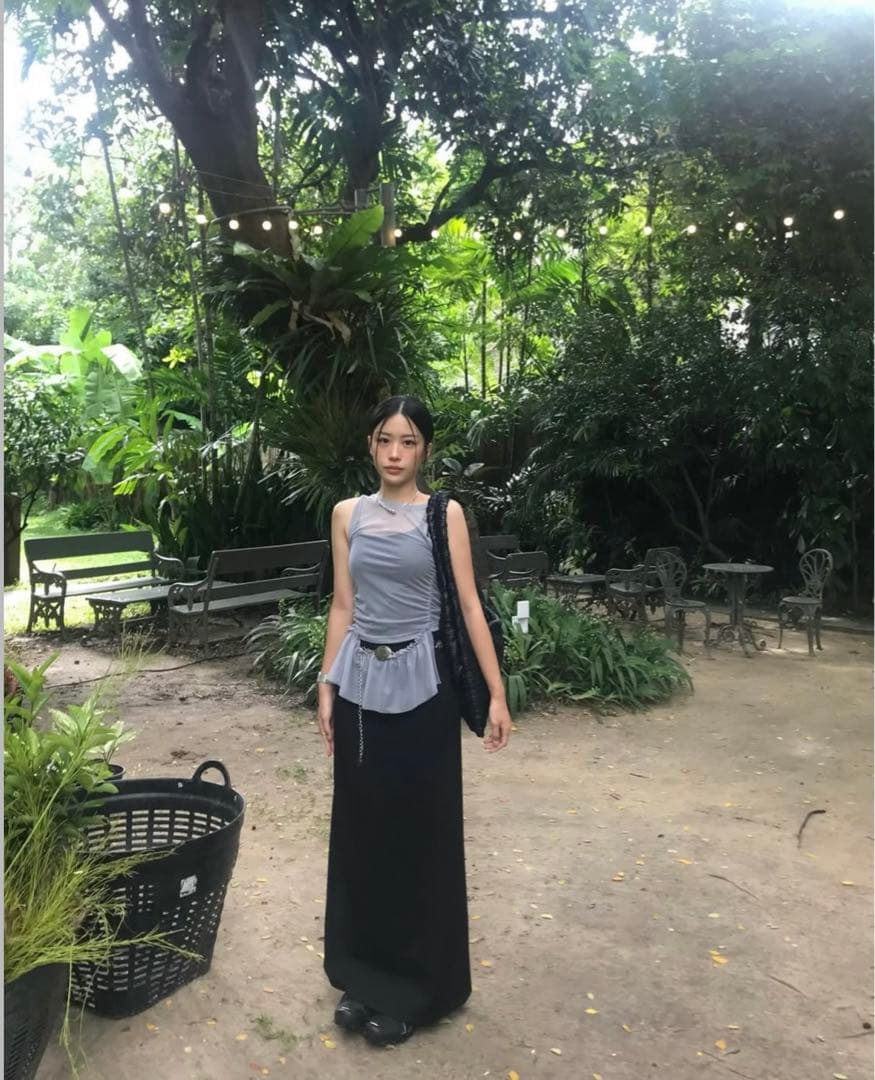 lcdc キャミ　glowny blackup cos musinsa