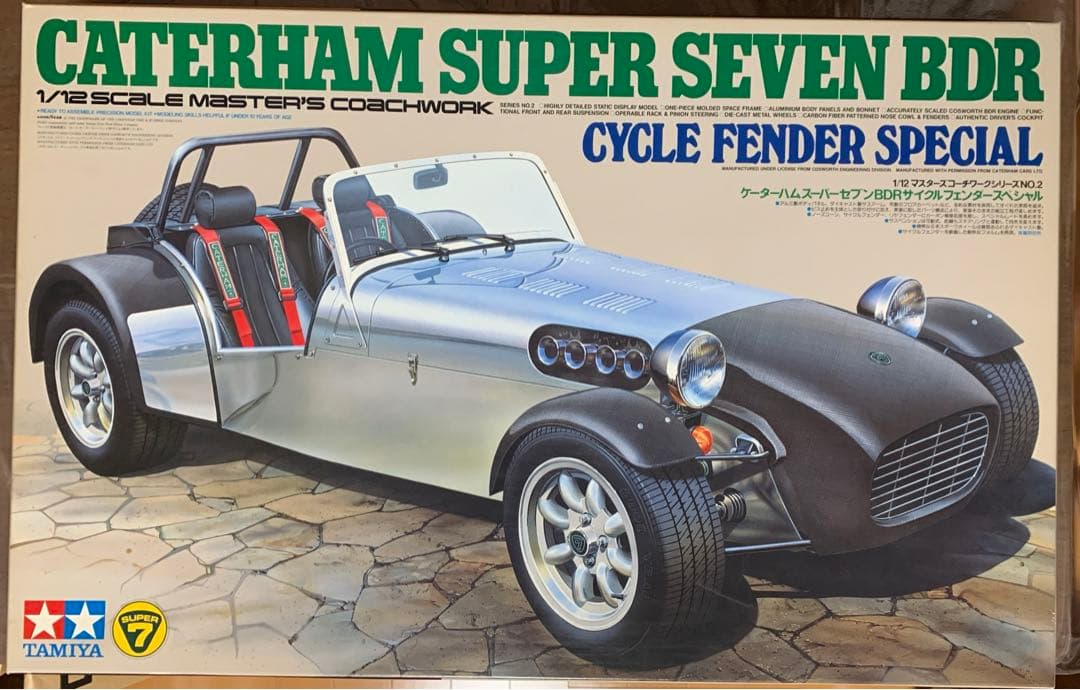 タミヤ　1/12 NO.10202
ケーターハムスーパーセブンBDR