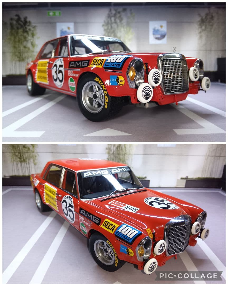 ミニチャンプス製 1/18 Mercedes-Benz AMG 35