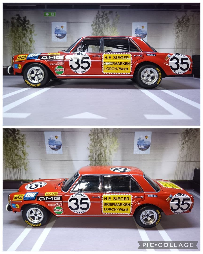 ミニチャンプス製 1/18 Mercedes-Benz AMG 35