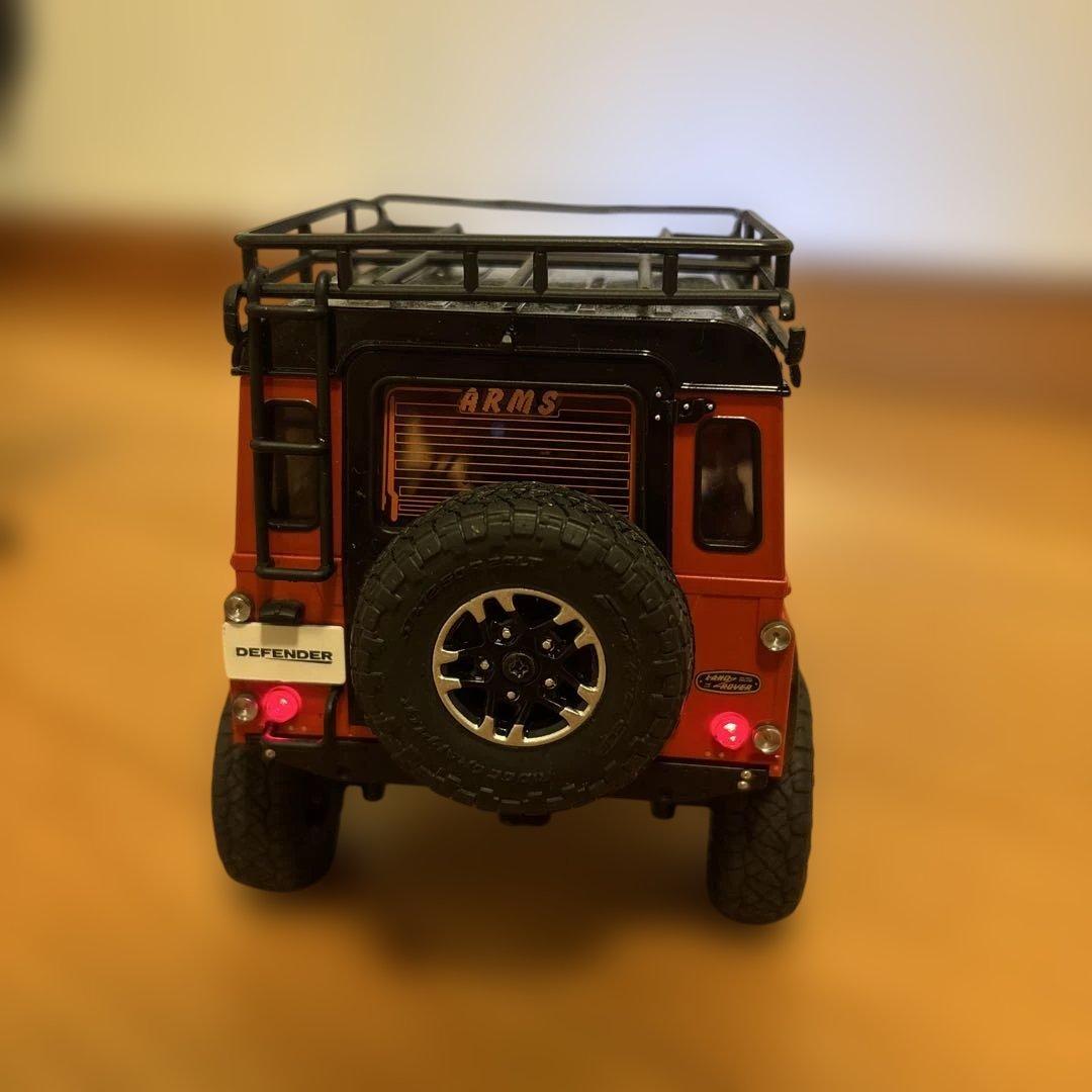 ミニッツ4×4 ディフェンダー　中古品　ライトユニット付き　即購入　大幅値下げ可