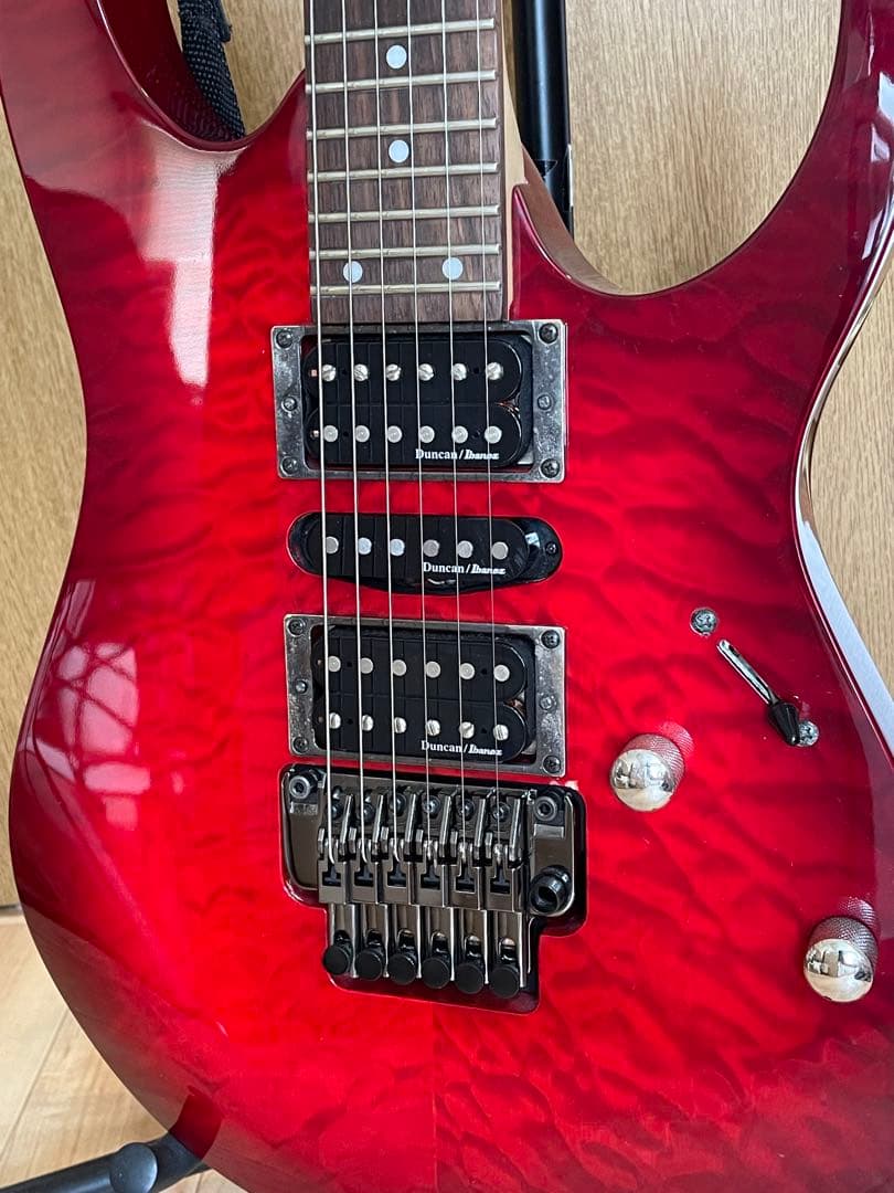ほぼ新品 Ibanez RG470QMD Duncan ピックアップ搭載
