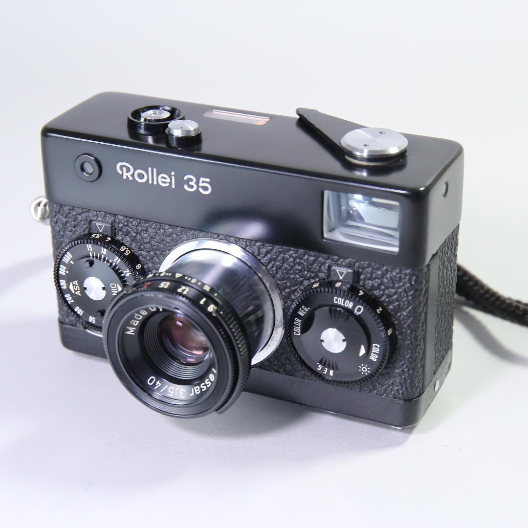 ☆完全動作の美品☆ Rollei 35 フィルムカメラ ブラック　＃330