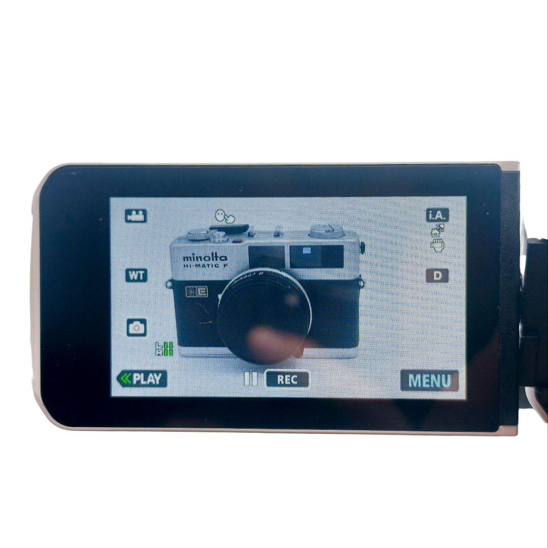 GZ-F200-W ビデオカメラ タフネス 高倍率ズーム アウトドア 旅行用