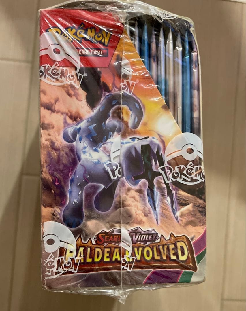ポケモンSV PALDEA EVOLVED ブースターボックス英語版シュリンク付