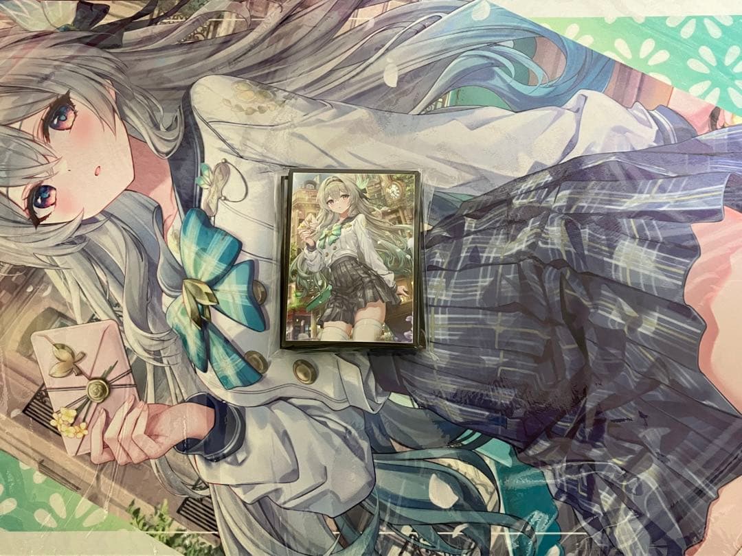 ミッドナイトブルー　スリーブ　プレイマット　崩壊スターレイル　ホタル　M18