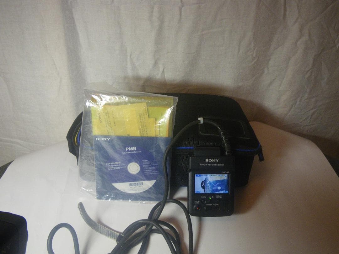 SONY   HXR-MC1  +  ACC-H1BP 長期保管品ジャンク扱い