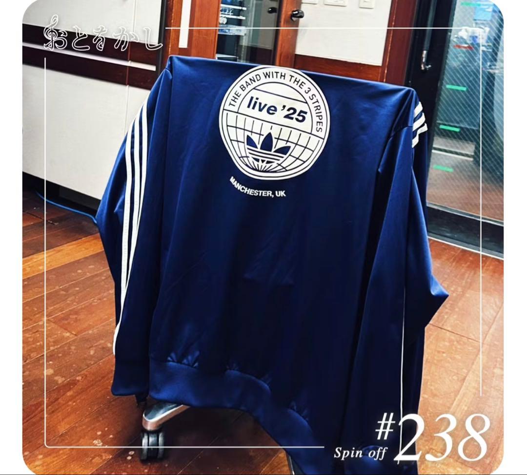 oasis adidas トランクジャケット　マンチェスター　限定　川上洋平
