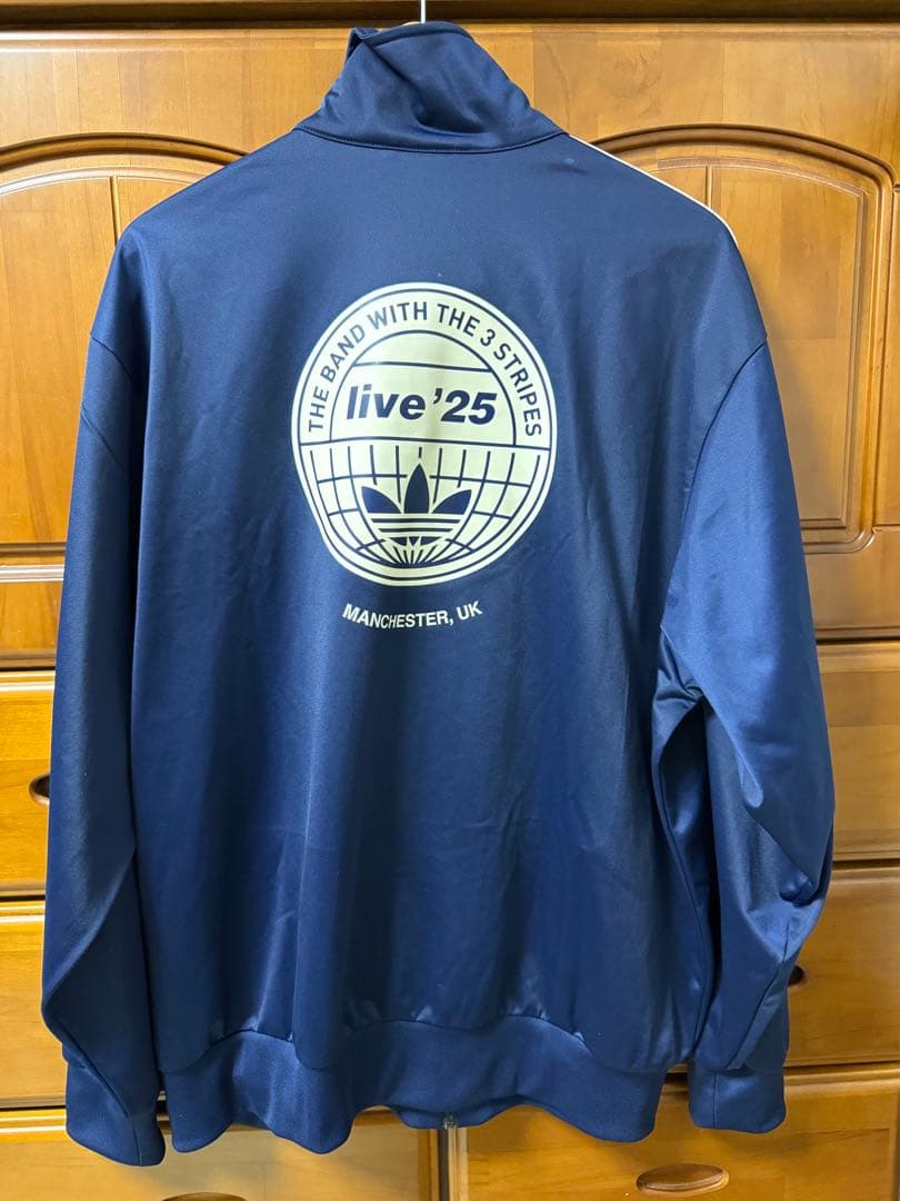 oasis adidas トランクジャケット　マンチェスター　限定　川上洋平
