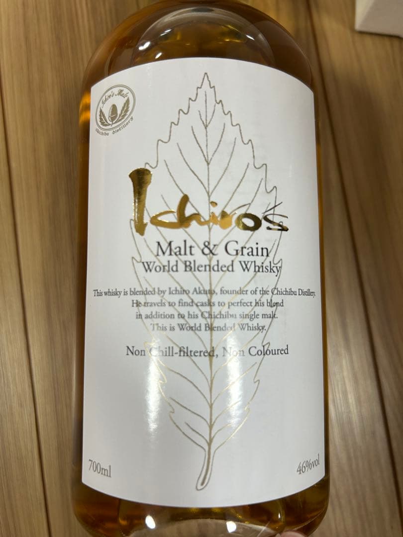 ウイスキー Ichiro's Malt & Grain 700ml 46%
