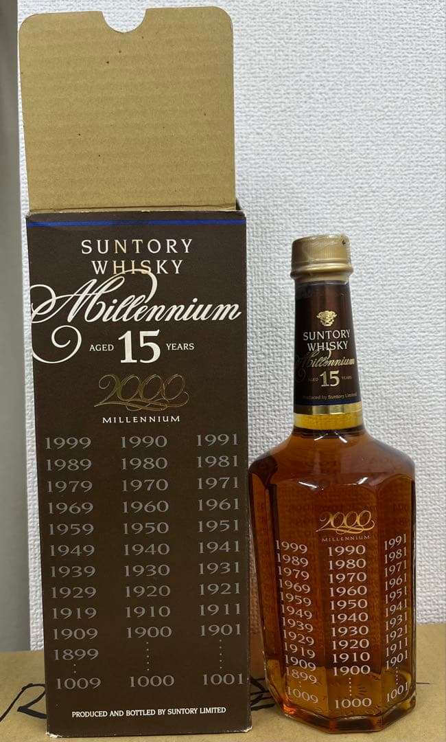 サントリーWhisky Millennium 2000 15年700ml 43度
