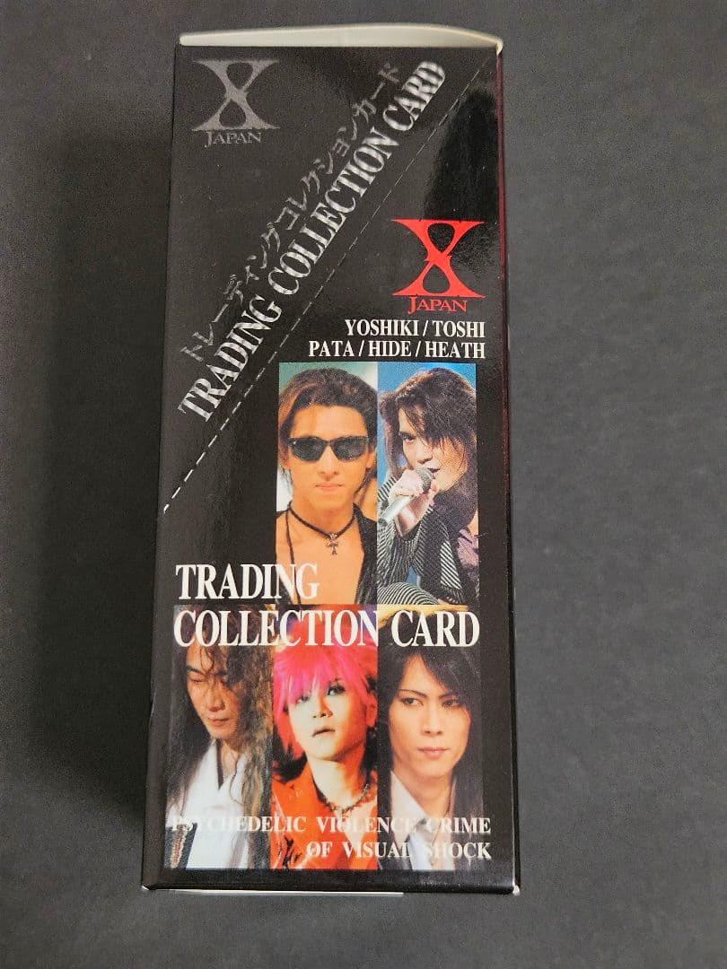 X JAPAN トレカ 1ＢＯＸ 新品未開封 カード 箱 hide レア