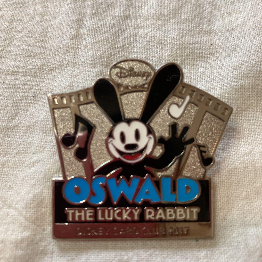 ピン　バッジ　ディズニー　オズワルド　ラッキー　ラビット