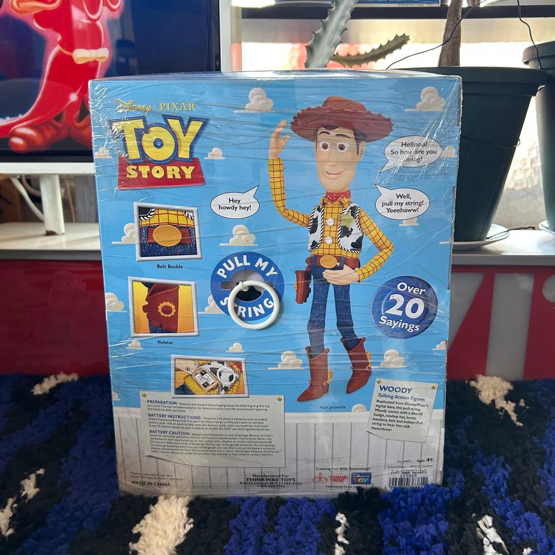 【新品未開封】シンクウェイ トイ・ストーリー ウッディ フィギュア 英語版