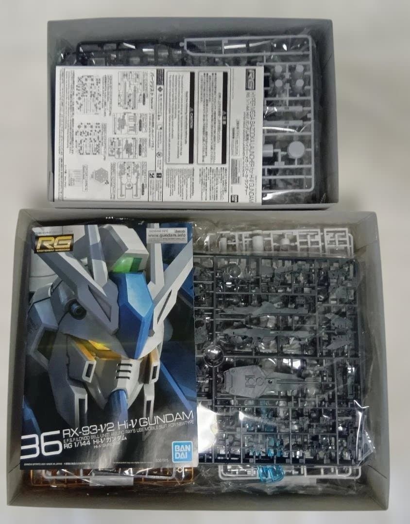 RG　Hi-ニューガンダム　・　RGハイパー・メガ・バズーカーランチャー