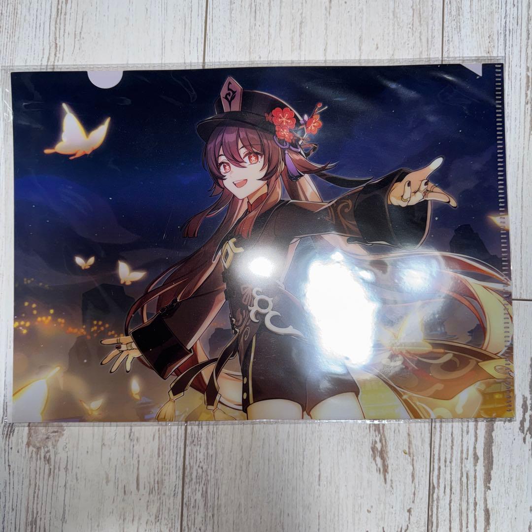 最終値下げ　未開封　原神 胡桃・雪晴梅香Ver. 1/7 クリアファイル付き