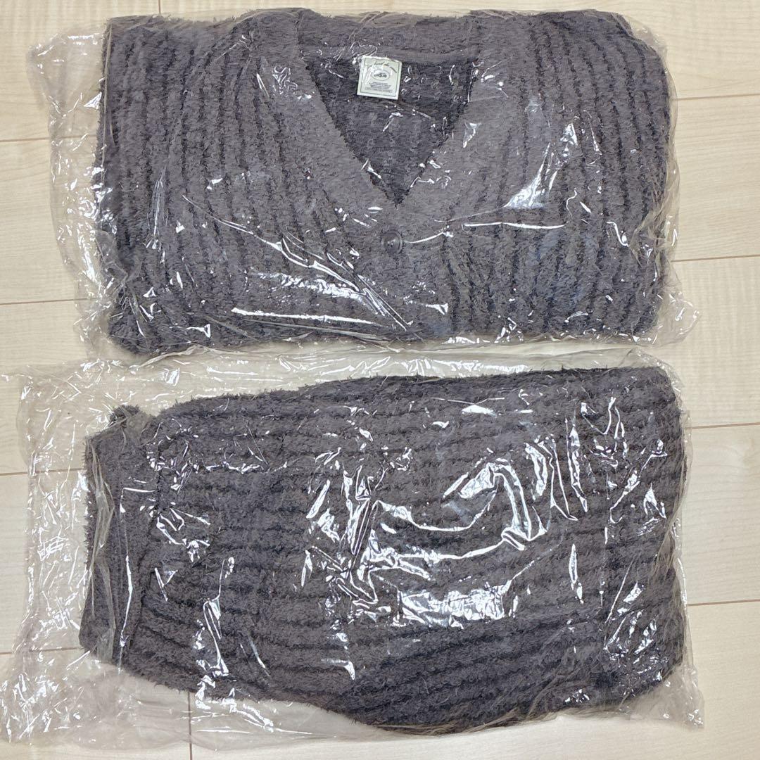 ジェラートピケ 2025 福袋　レディース　もこもこ　上下 セット　グレー　新品