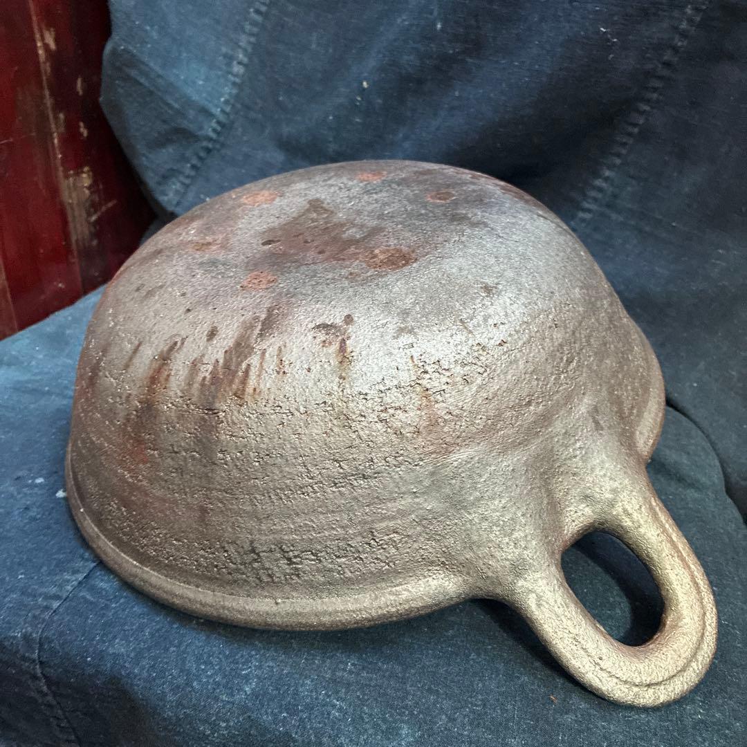 陶器製　鍋　土鍋　山本教行　中古　傷無し 最大横幅40.2センチ岩井窯