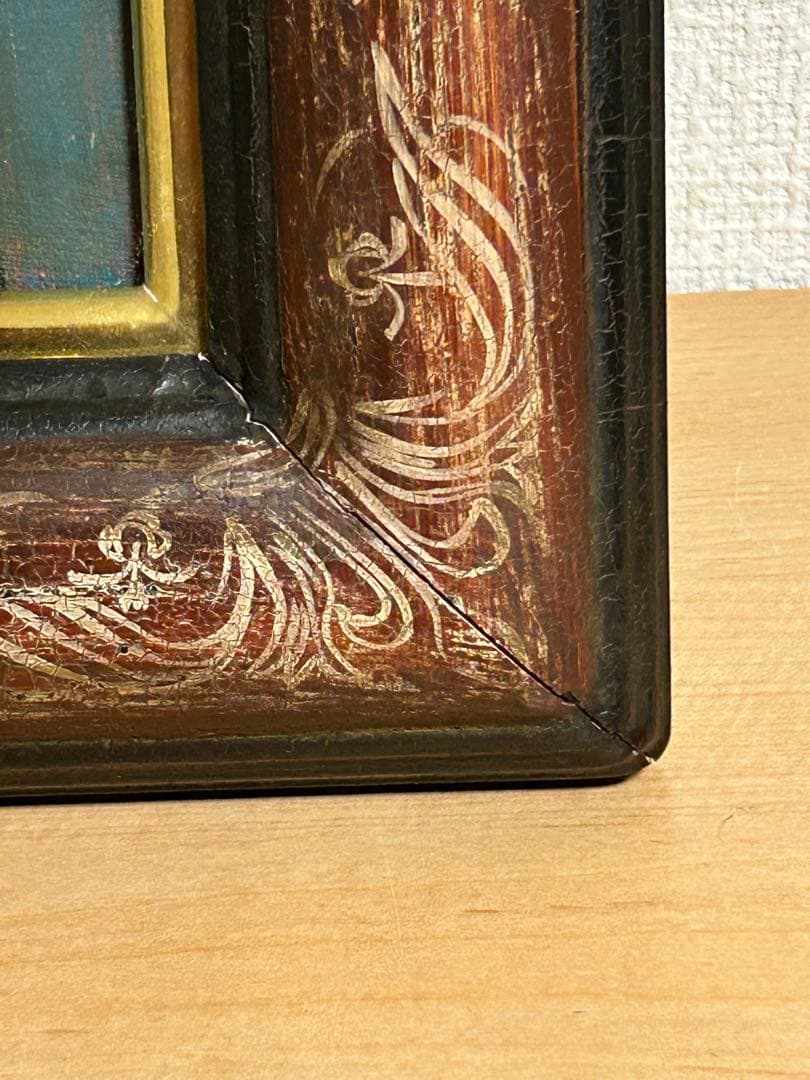 張忠儀　海(越前) 油絵　1987年11月　F6号　高宮画廊　個展