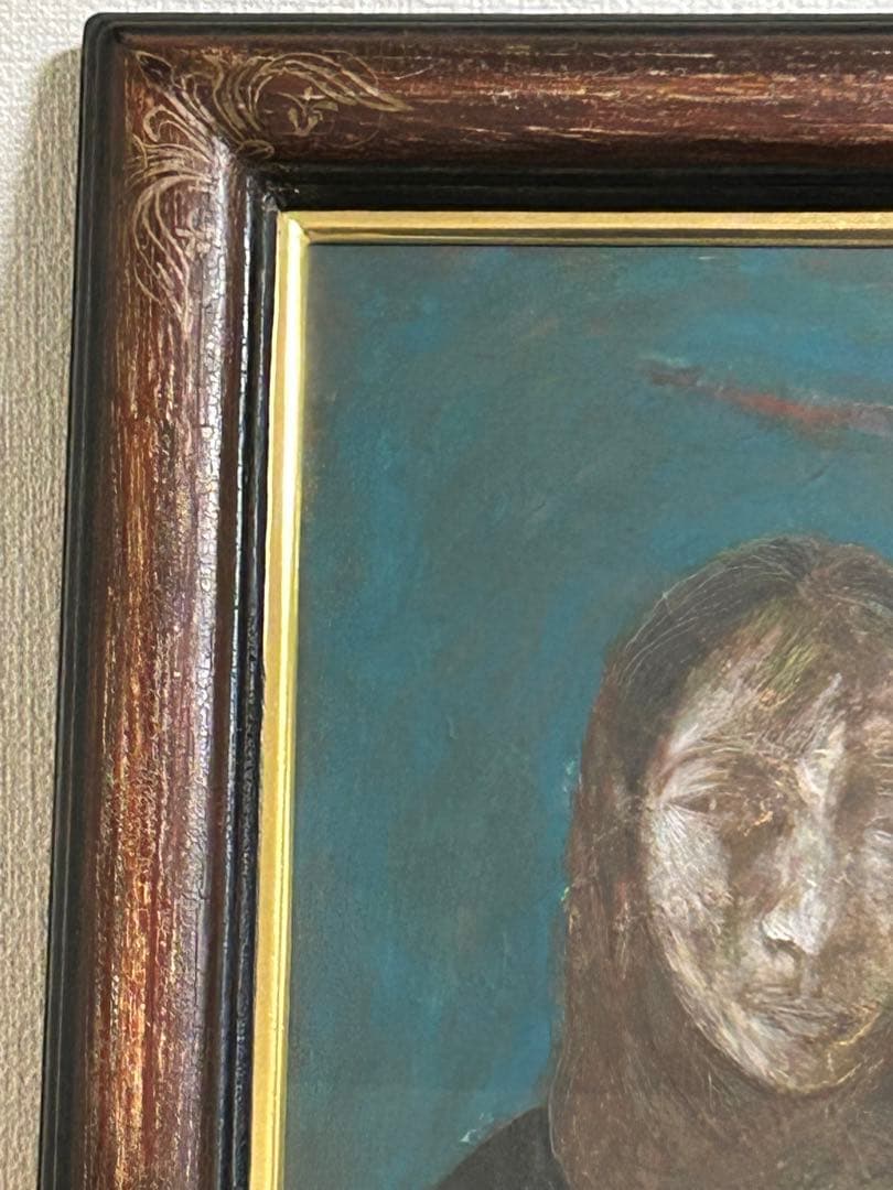 張忠儀　海(越前) 油絵　1987年11月　F6号　高宮画廊　個展