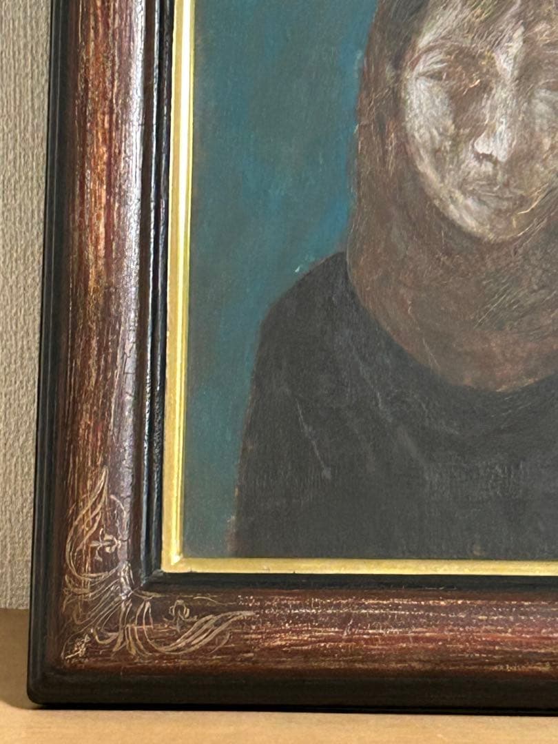 張忠儀　海(越前) 油絵　1987年11月　F6号　高宮画廊　個展