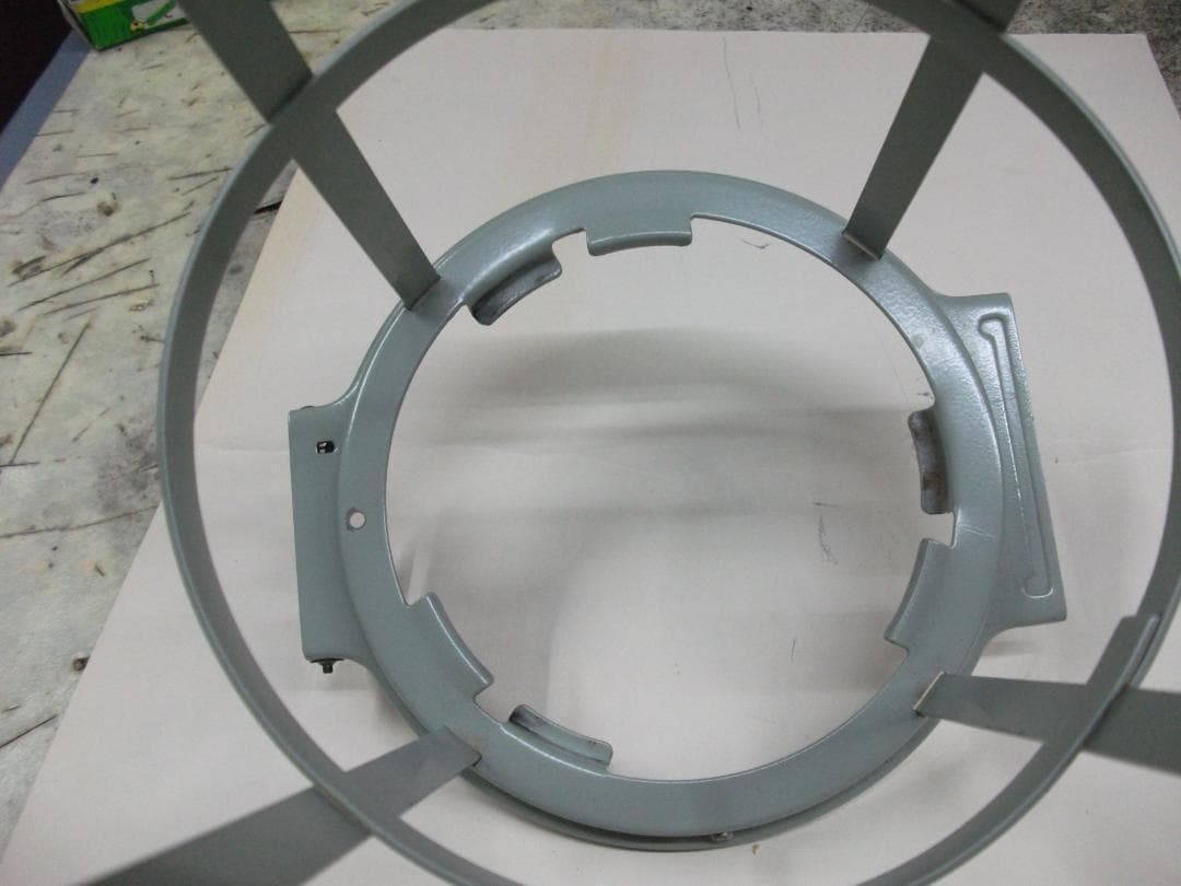 アラジン ブルーフレーム 39型　上枠、上部リング、とっての3点セット