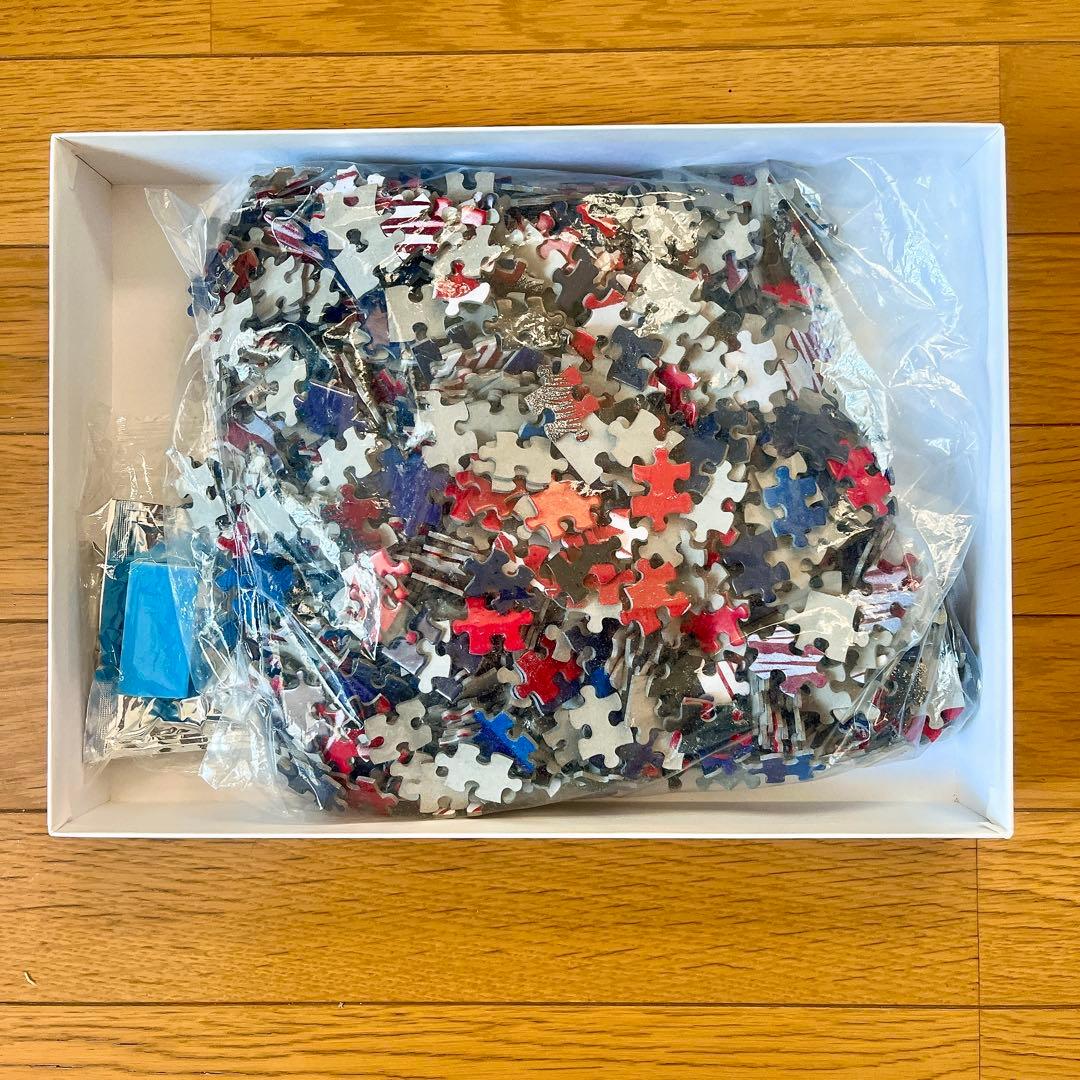 宮田 雅之 切り絵　日本画 赤富士 ジグソーパズル 1000ピース 内袋未開封品