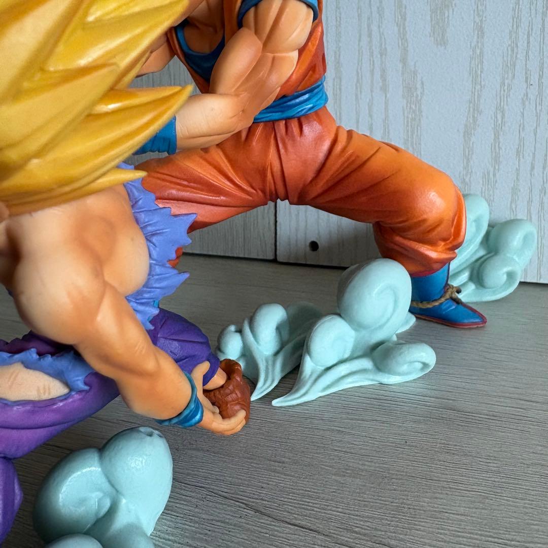 一番くじ ドラゴンボール Ａ賞 親子カメハメ波 悟空&悟飯フィギュア　開封品