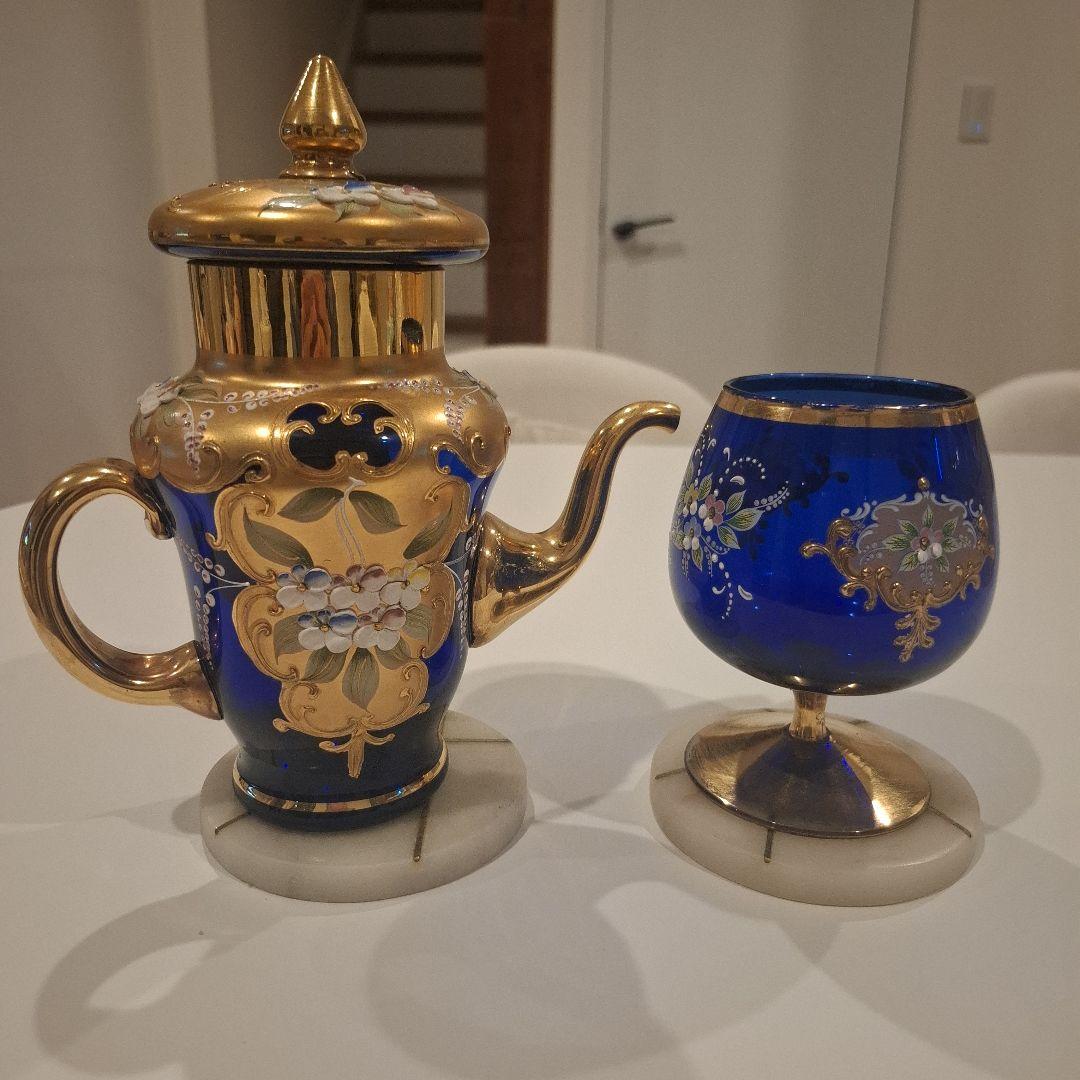 ベネチアングラス ムラーノ　セット