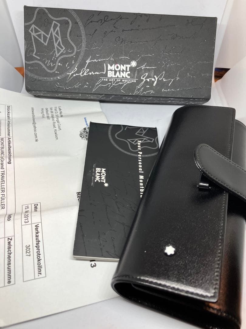 Montblanc 147 Travelモンブラン 万年筆 トラベラー ケース付